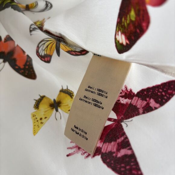L'Agence Dani Butterfly Silk Blouse - Picture 5 of 10